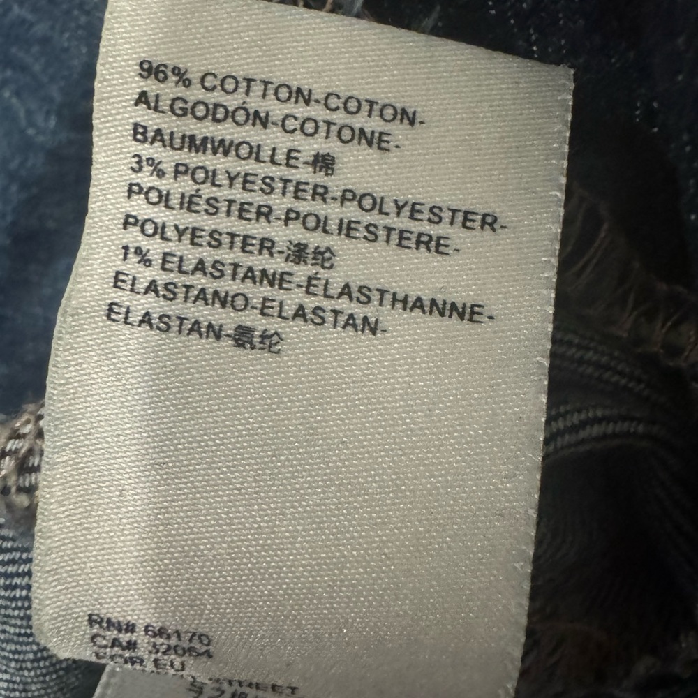 NWOT Anthropologie Pilcro Hi-Rise Plaid Trimmed Cropped Boyfriend Jeans - Picture 14 of 14